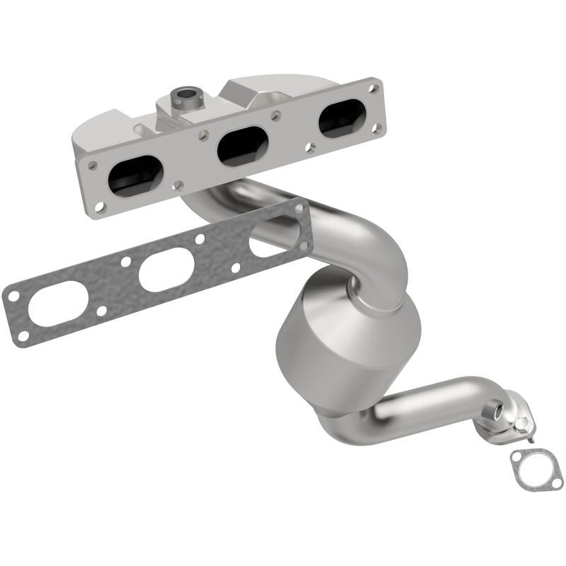 Catalytic Converter with Integrated Exhaust Manifold - 50175